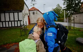 Furing: Mor med 2 skolebørn